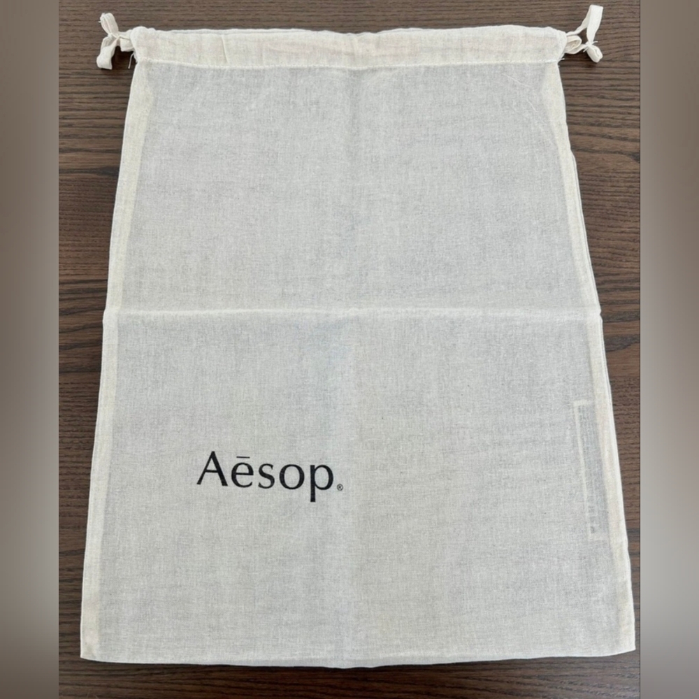 Aesop Drawstring Bag